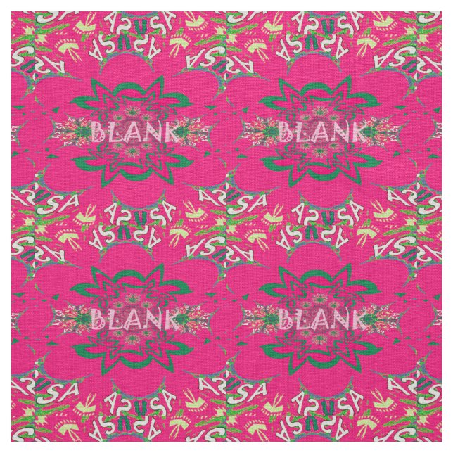 Create Your Own Blank Design All-Over Print Fabric (Swatch)