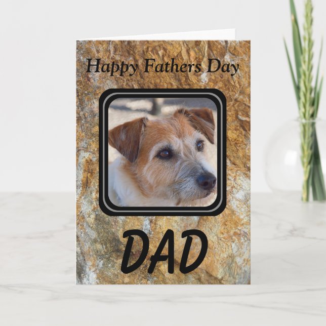 Create your own blank Fathers Day card (Front)