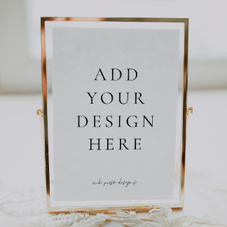 Create-Your-Own Blank Sign