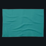 Create Your Own Blank Template Teal Blue Elegant Tea Towel<br><div class="desc">Create Your Own Custom Upload Add Your Monogram Initial Photo or Logo Text Name Elegant Modern Cute Kitchen & Dining / Table & Kitchen Linens/ Blank Template Teal Blue Green Solid Colour Kitchen Towel.</div>
