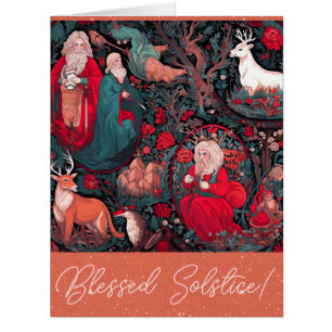 Create Your Own Blessed Solstice Gnomes Deer