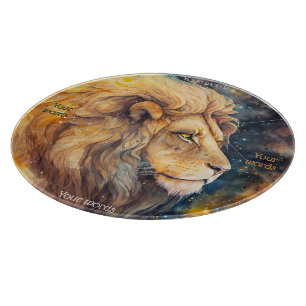 Create Your Own Blue & Gold Glass Altar Board