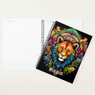 Create Your Own Boho Tribal Lion Jungle Planner