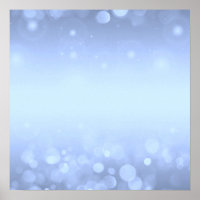Create Your Own! Bokeh Lights Background - Blue