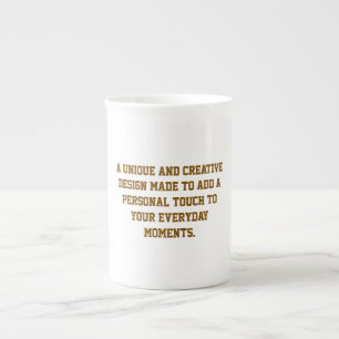 Create Your Own Bone China Mug