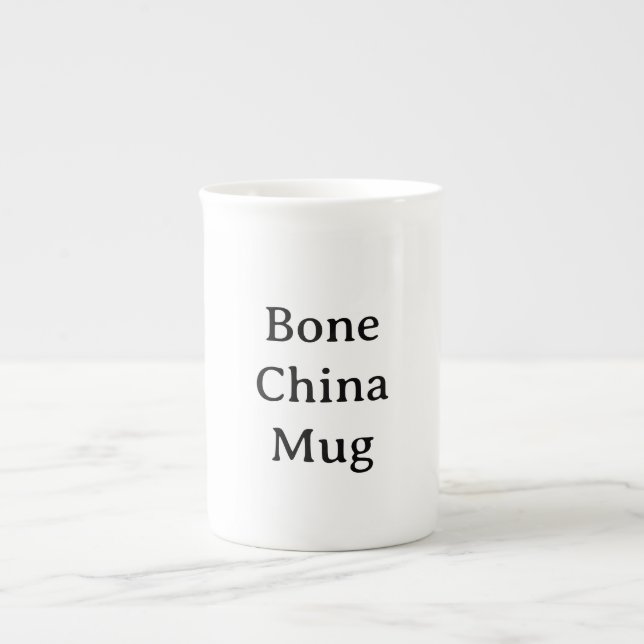 Create Your Own Bone China Mug (Front)