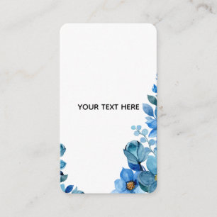 Create Your Own Botanical Design Enclosure Card