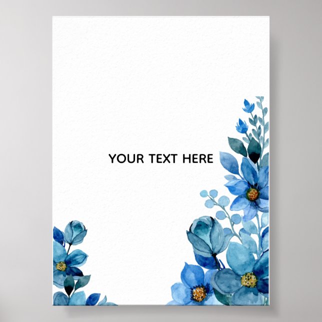 Create Your Own Botanical Design Poster (Front)