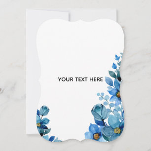 Create Your Own Botanical Design Thank You Card