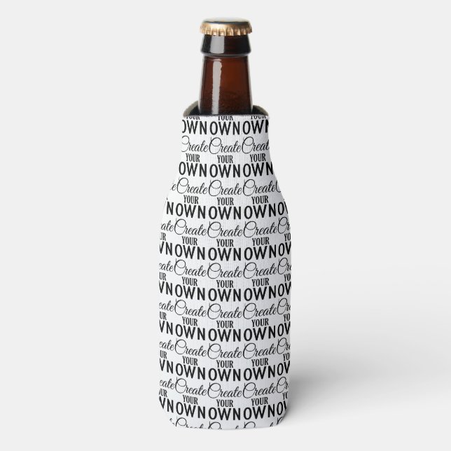 Create Your Own Bottle Cooler (Bottle Front)