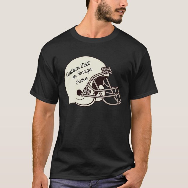 Create Your Own Boyfriend Hot Bod Football Jersey T-Shirt (Front)