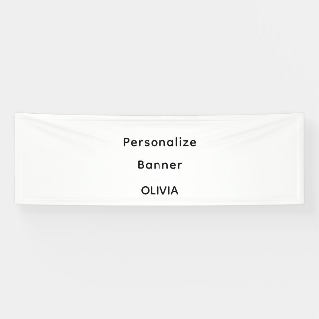 Create your own Brand Promotion Simple Banner (Horizontal)