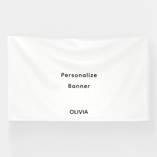 Create your own Brand Promotion Simple Banner (Horizontal)