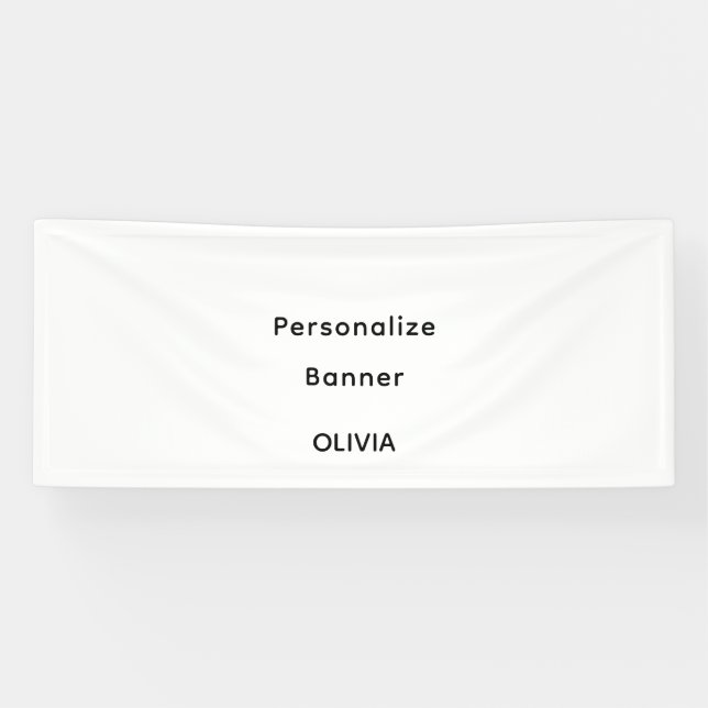 Create your own Brand Promotion Simple Banner (Horizontal)