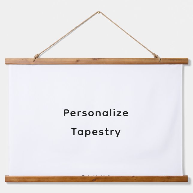 Create your own Brand Promotion Simple Hanging Tapestry (Front)