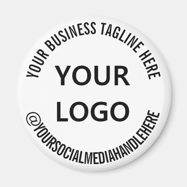 Create Your Own Branded Promotional Magnet Example (Front)