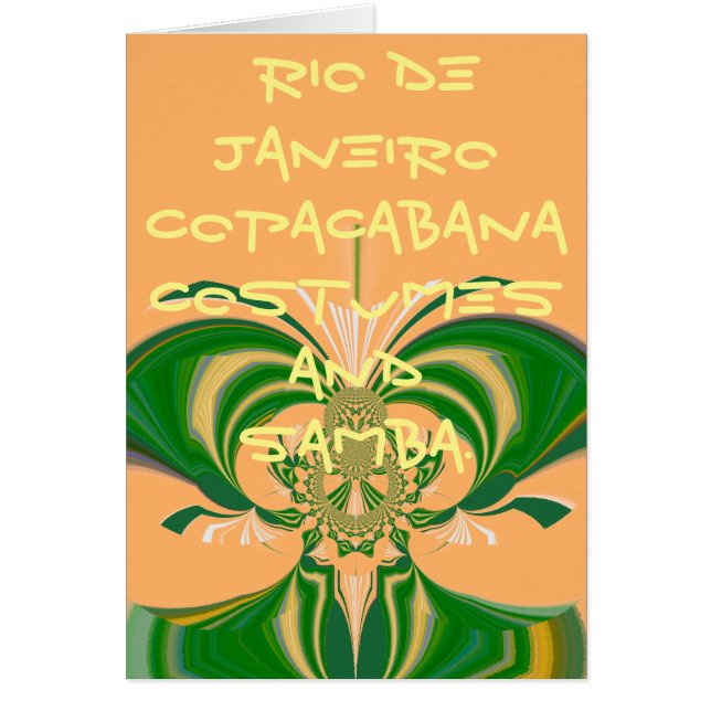 Create Your Own Brazil Samba Carnival Hakunamatata (Front)
