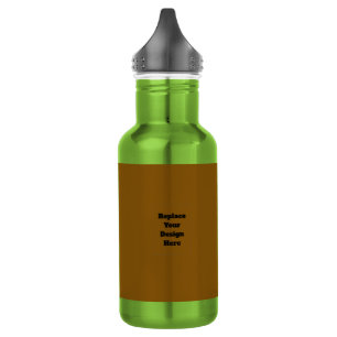 Create Your Own Brown 532 Ml Water Bottle