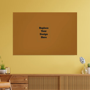 Create Your Own Brown Canvas Print