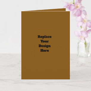 Create Your Own Brown Card