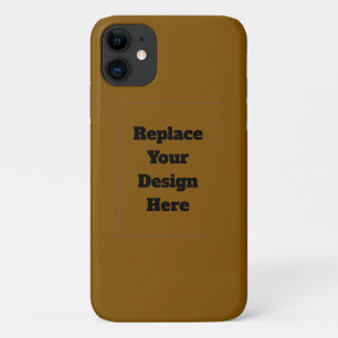 Create Your Own Brown Case-Mate iPhone Case