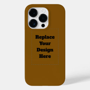 Create Your Own Brown Case-Mate iPhone 14 Pro Case