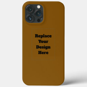 Create Your Own Brown iPhone 13 Pro Max Case