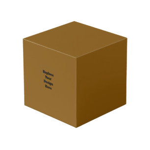Create Your Own Brown Cube