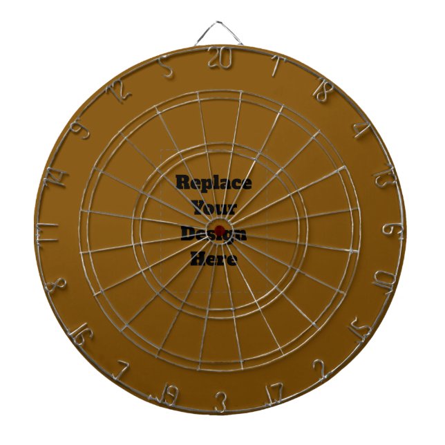 Create Your Own Brown Dartboard (Front)
