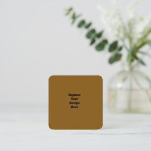 Create Your Own Brown Discount Card