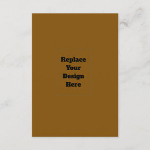 Create Your Own Brown Enclosure Card