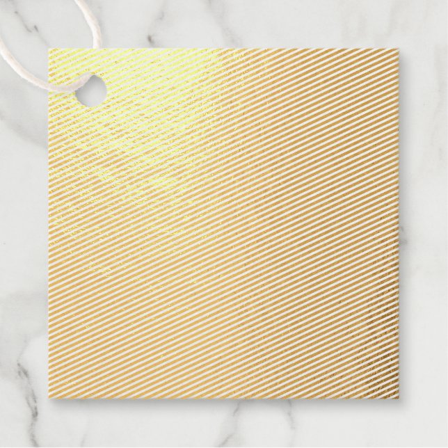 Create Your Own Brown Favour Tags (Front)