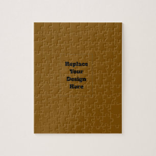 Create Your Own Brown Jigsaw Puzzle