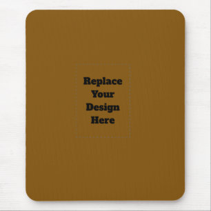 Create Your Own Brown Mouse Pad
