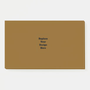 Create Your Own Brown Post-it Notes