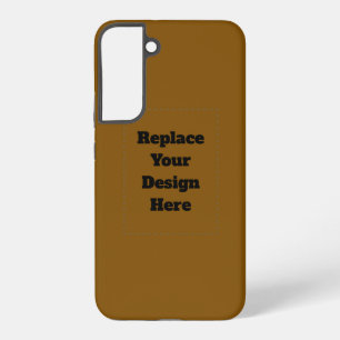 Create Your Own Brown Samsung Galaxy Case