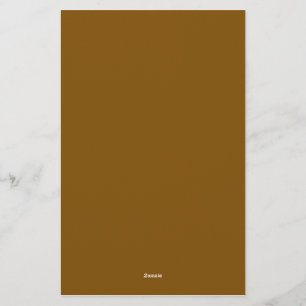 Create Your Own Brown Stationery