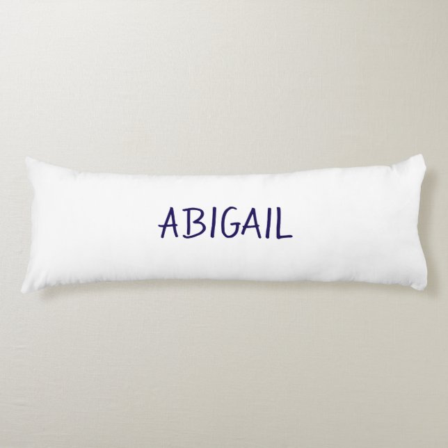 Create Your Own Brushed Polyester Body Pillow (Front)