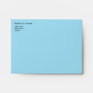 Create your own business envelops. envelope