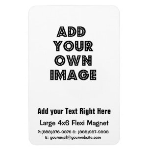 Create your own Business Flexible Fridge Magnet