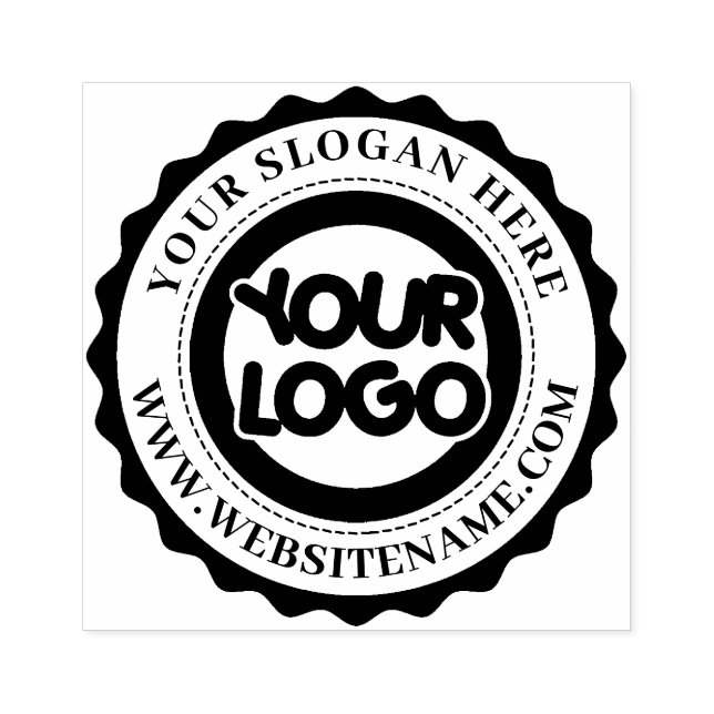 Create Your Own Business Logo Custom Rubber Stamp (Imprint)