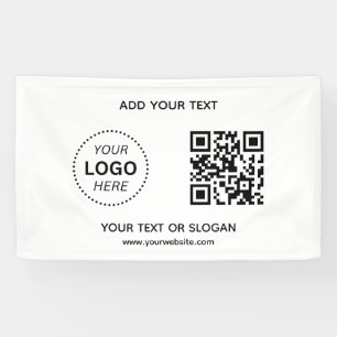 Create Your Own Business Logo QR Code & Website Banner