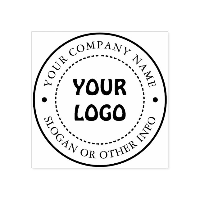 Create your own business logo self-inking stamp (Imprint)
