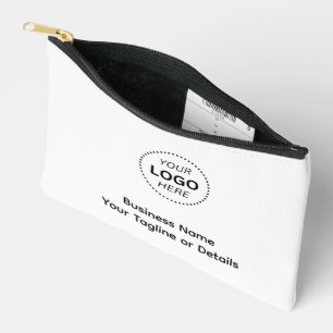 Create Your Own Business Name Logo Or Details Accessory Pouch