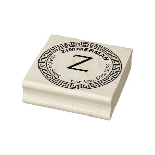 Create Your Own Business, Personal Return Address Rubber Stamp