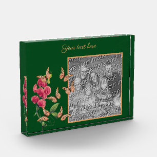 Create Your Own Butterflies And Flower Photo Block