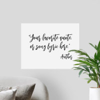 Create Your Own Calligraphy Quote