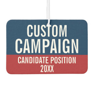 Create Your Own Campaign Gear Car Air Freshener