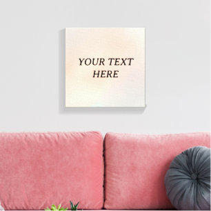 Create Your Own Canvas – Minimalist Pastel Design Print