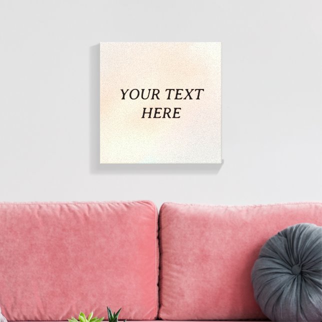 Create Your Own Canvas – Minimalist Pastel Design Print (Insitu(LivingRoom))